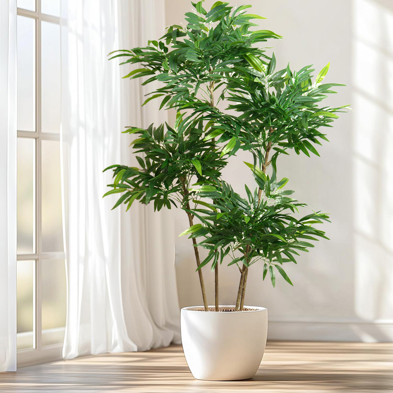Ficus Lyrata Tree - Pohon Daun Bambu Buatan Besar 80-180cm