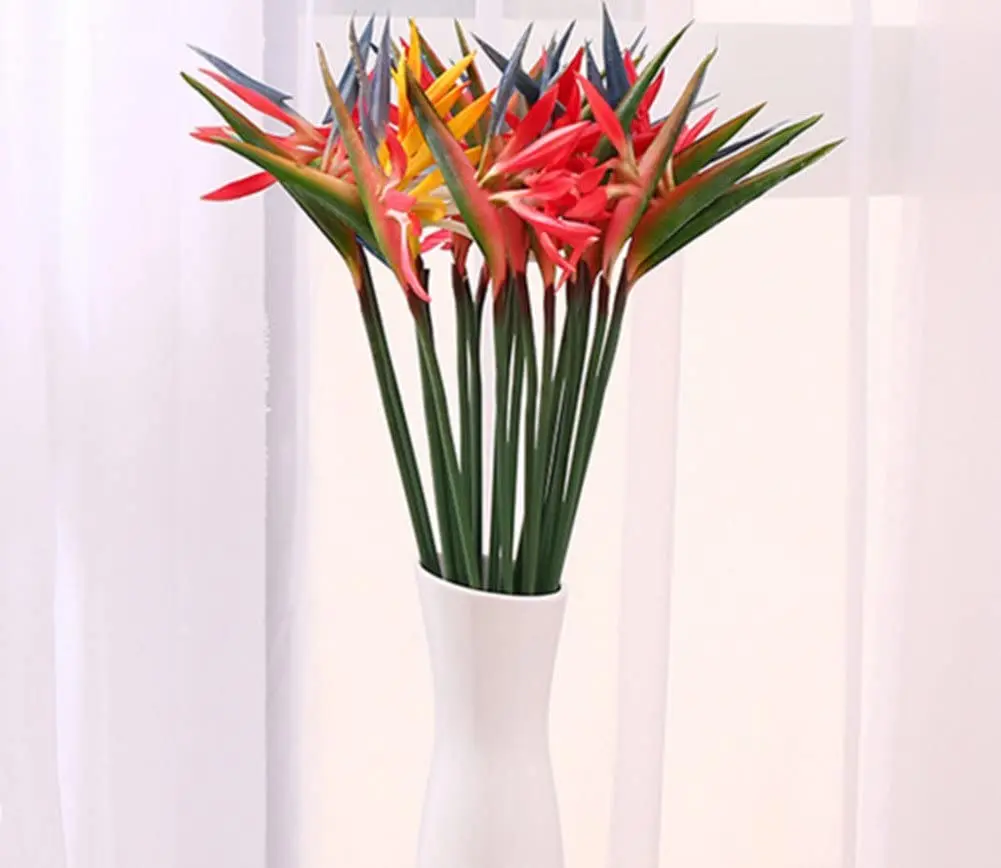 Bird Paradise Strelitzia - 8PCS bunga buatan Strelitia batang burung