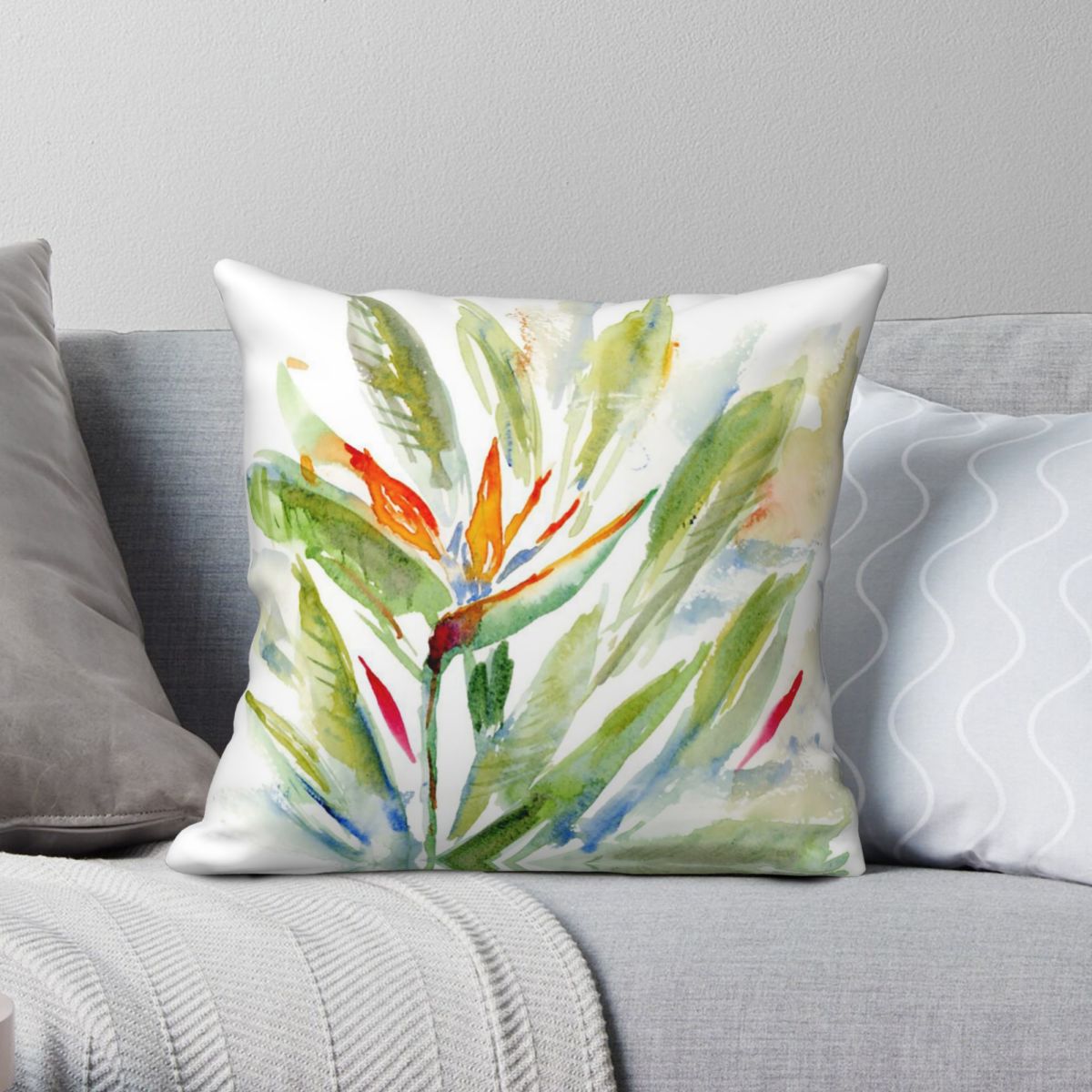 Bird Paradise Strelitzia - Bird Of Paradise Strelitzia Sarung Bantal
