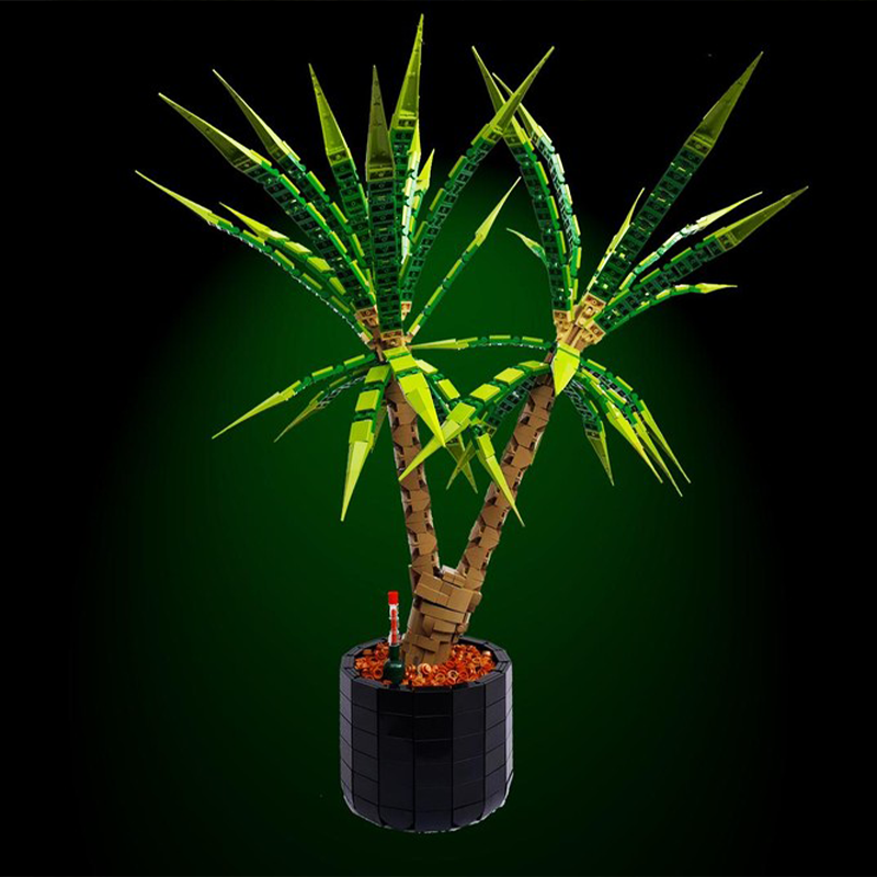 1961PCS MOC Kastil Abad Perten - Dracaena Marginata ulasan dan harga