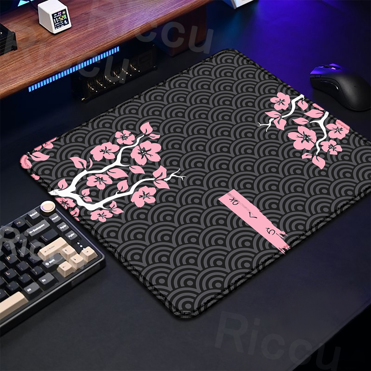 Alas Mouse Gaming Sakura ungu, - Tradescantia Purple ulasan dan harga