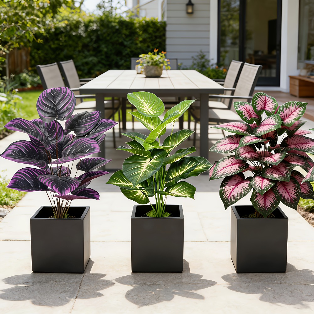 3pc Tanaman Artifisial Luar Ru - Ficus Lyrata Tree ulasan dan harga