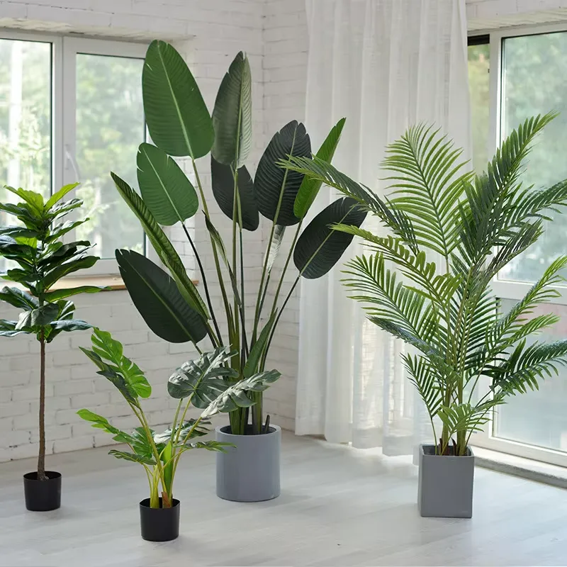 Tanaman Hijau Artificial Yu50  - Bird Paradise Strelitzia ulasan dan harga