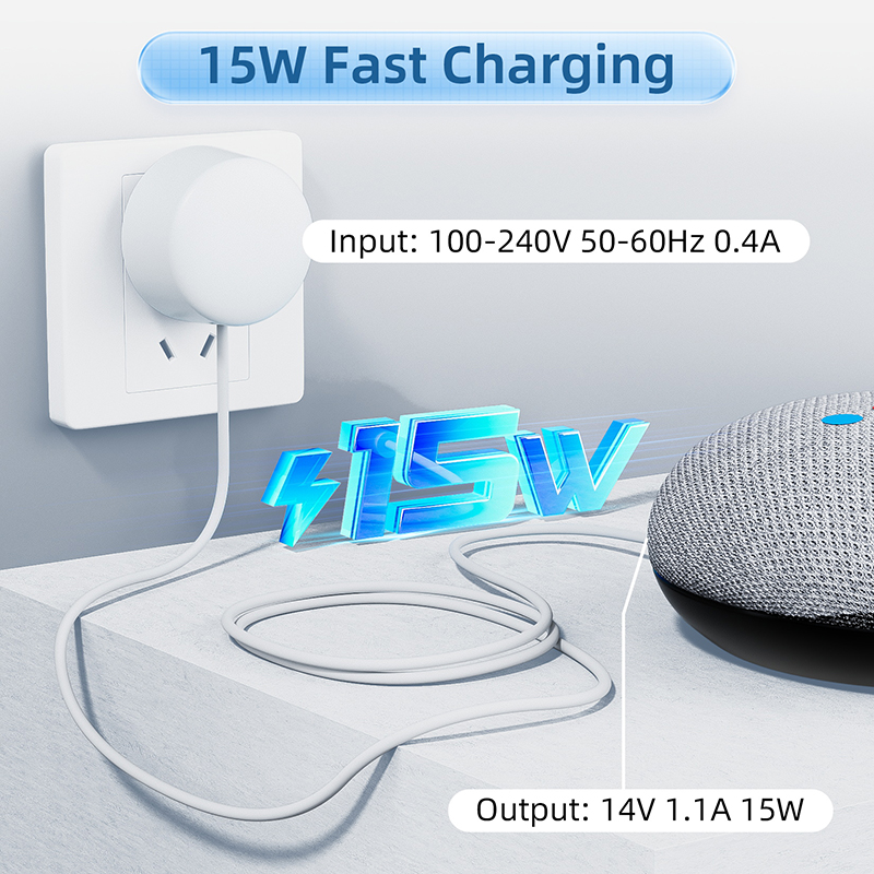Pengisi Daya OEM 15W untuk Goo - Google Speaker Nest Hub ulasan dan harga