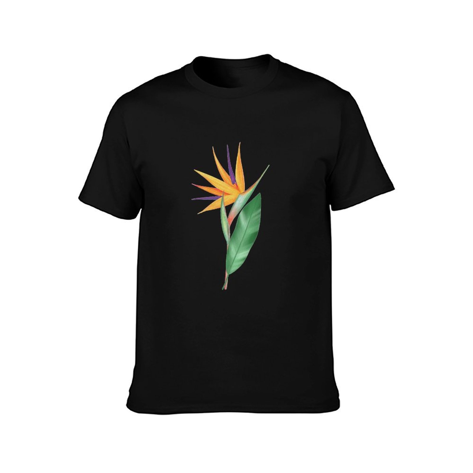 Kaos Watercolor Bird of Paradi - Bird Paradise Strelitzia ulasan dan harga