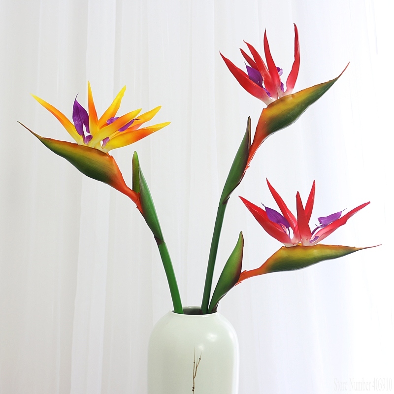 90CM silikon bunga paradise bi - Bird Paradise Strelitzia ulasan dan harga