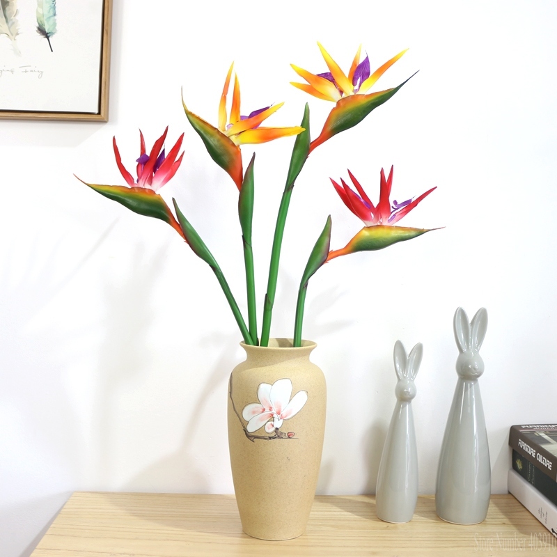 90CM silikon bunga paradise bi - Bird Paradise Strelitzia ulasan dan harga
