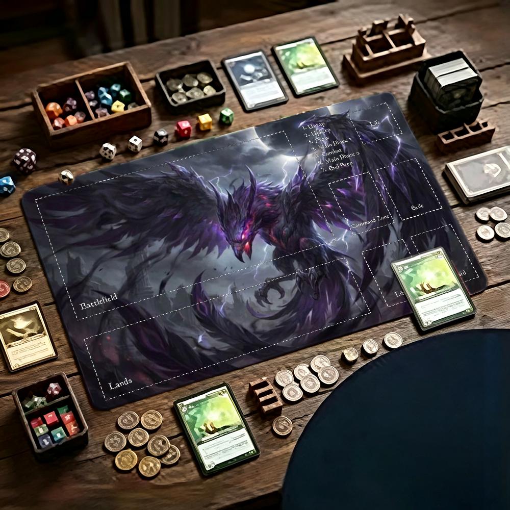 Alas Kartu Permainan TCG Phoen - Tradescantia Purple ulasan dan harga