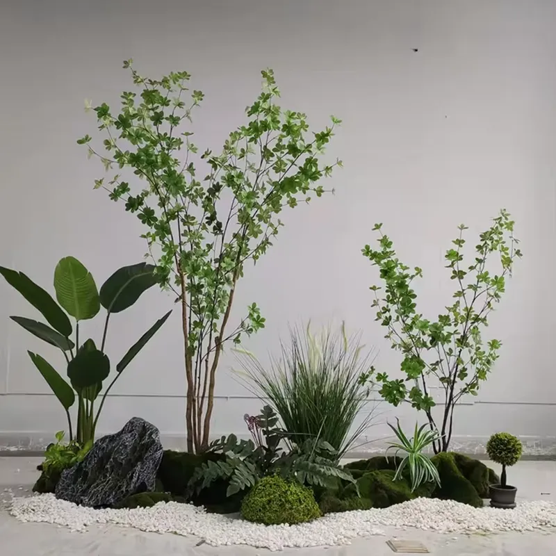 Tanaman Hias Buatan Ficus Lyra - Ficus Lyrata Tree ulasan dan harga