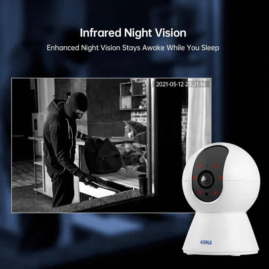 KERUI Kamera IP WiFi 5MP 8MP 4 - Eufy Camera E220 ulasan dan harga