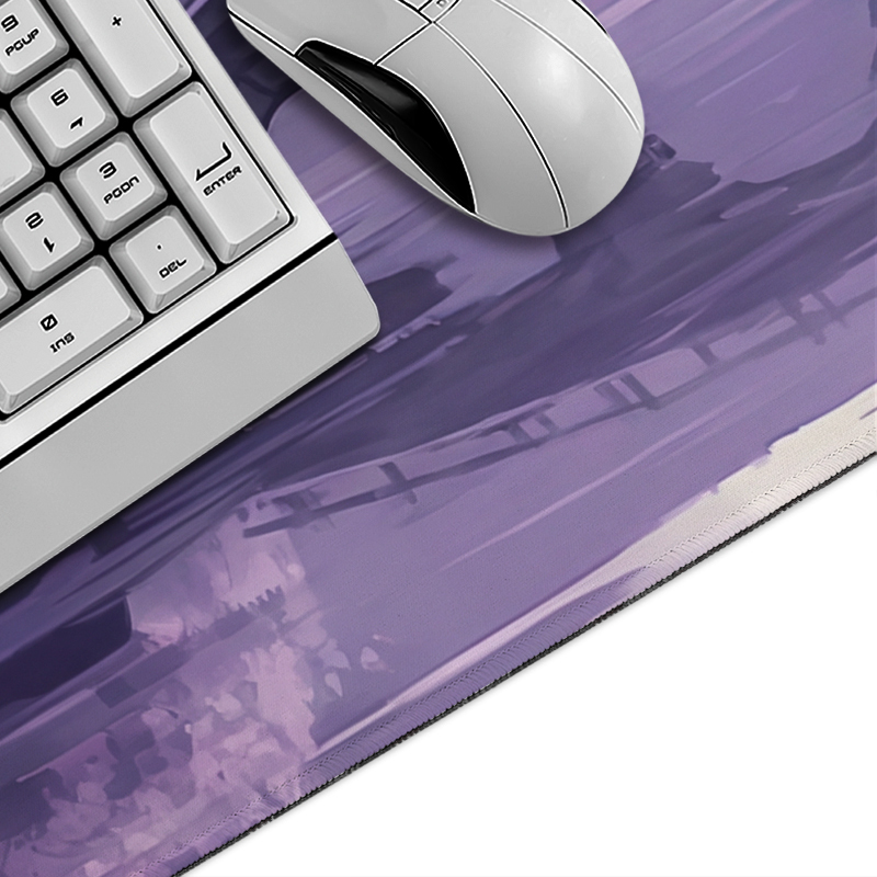 Alas Mouse Gamer Ungu Moonlit  - Tradescantia Purple ulasan dan harga