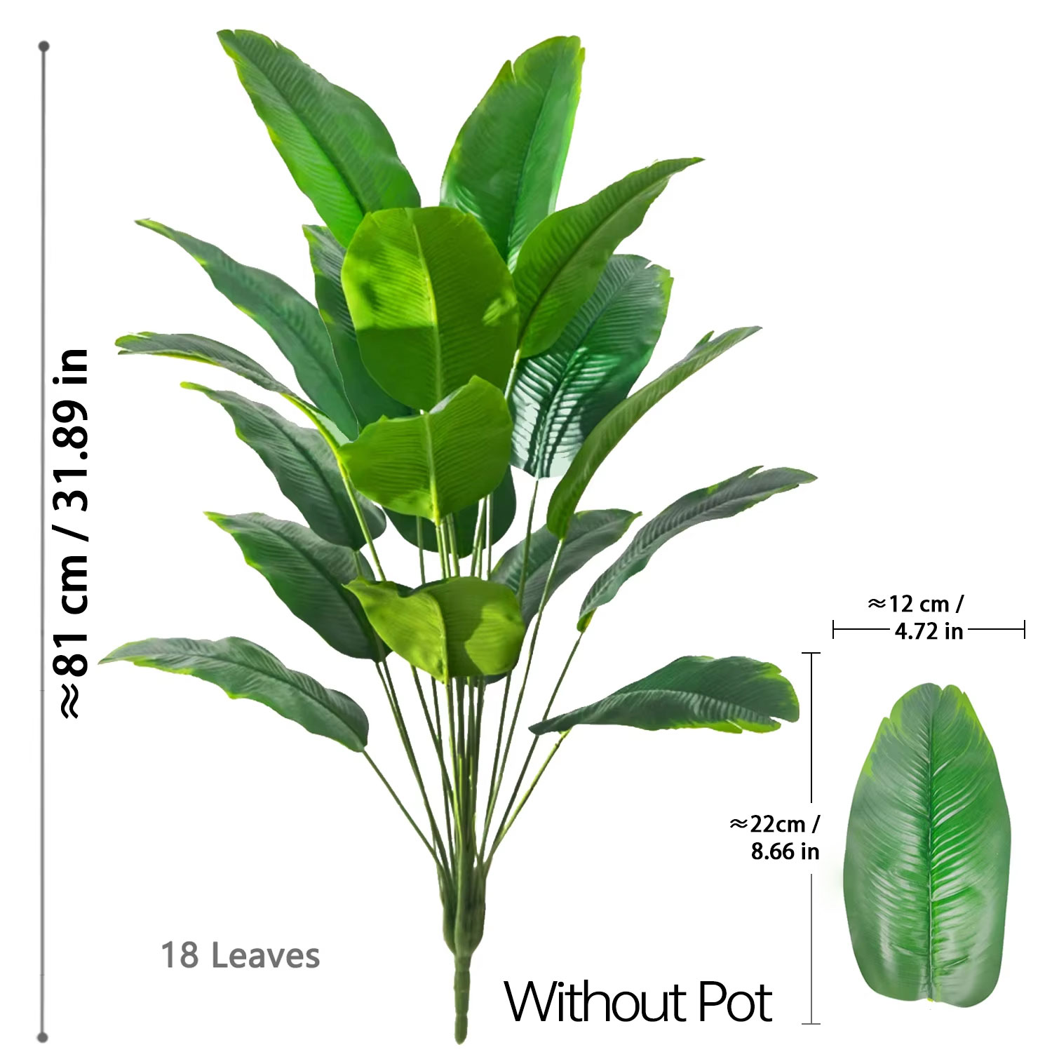 Tanaman Buatan 67-112cm, Pohon - Ficus Lyrata Tree ulasan dan harga